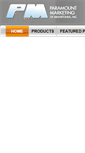 Mobile Screenshot of paramountmarketingdsd.com